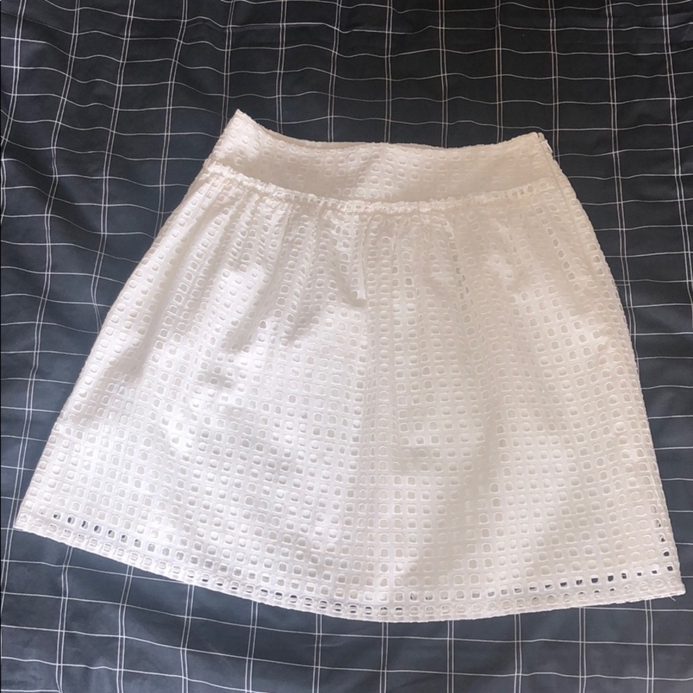 Brand New Ann Taylor White Midi Shirt in Size 2